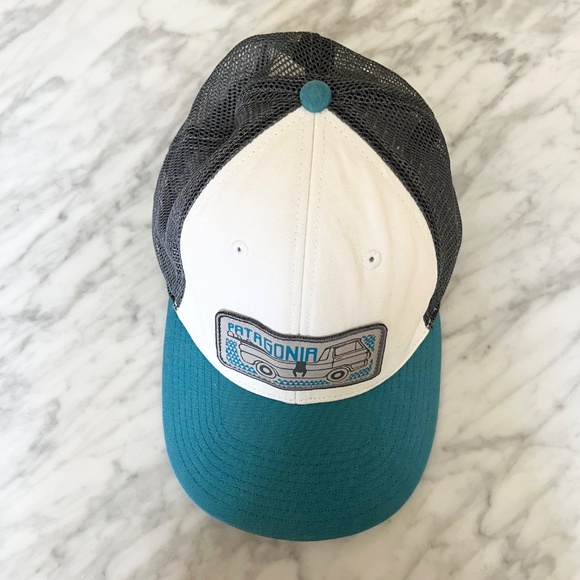 Patagonia Pickup Lines Snap Back Surfer Trucker Hat / Cap - Picture 6 of 9